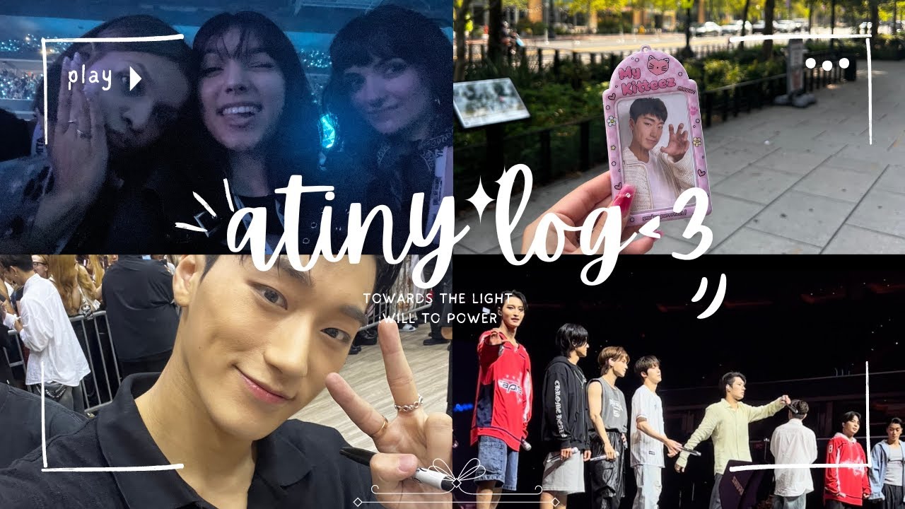 [에이티니 브이로그/ATINY VLOG] ੈ✩‧₊˚ atiny vip + barricade for concert + send off experience!