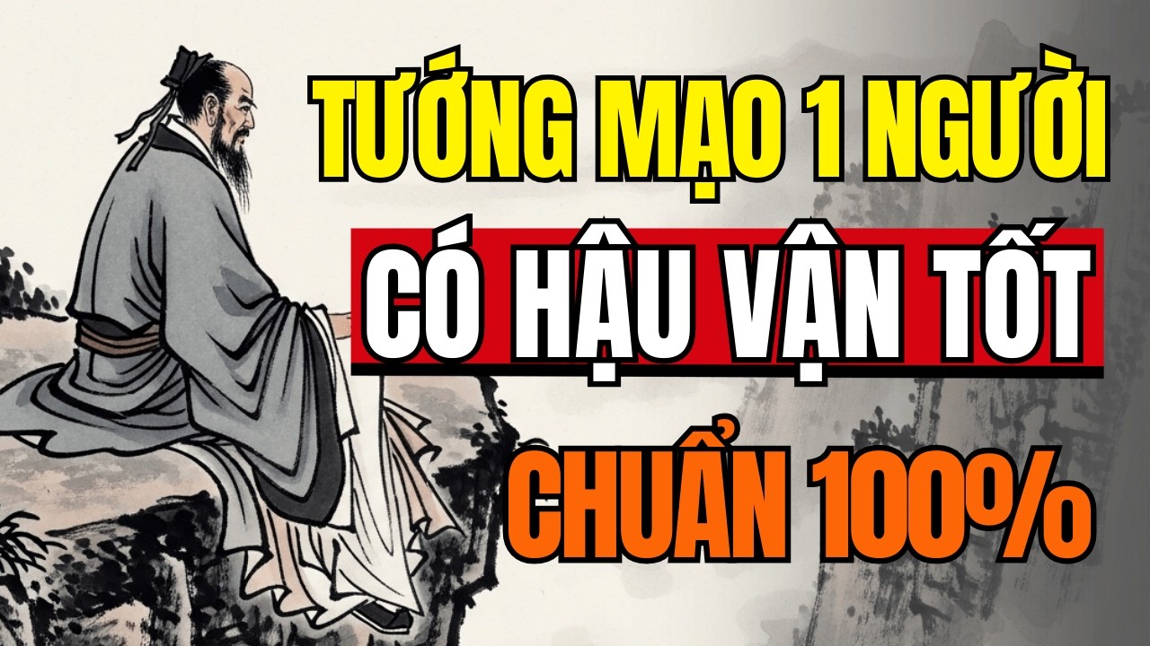 Cổ Nhân Dạy: Người Có Tướng Mạo Này Hậu Vận Tốt - Tâm Sinh Tướng Không Sai 1 Ly