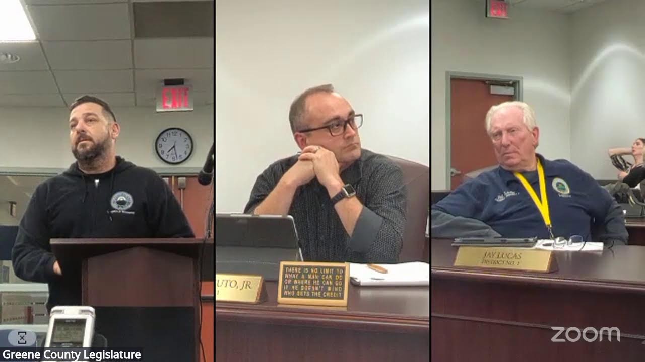 Greene County Committee Meetings - 11/10/2025