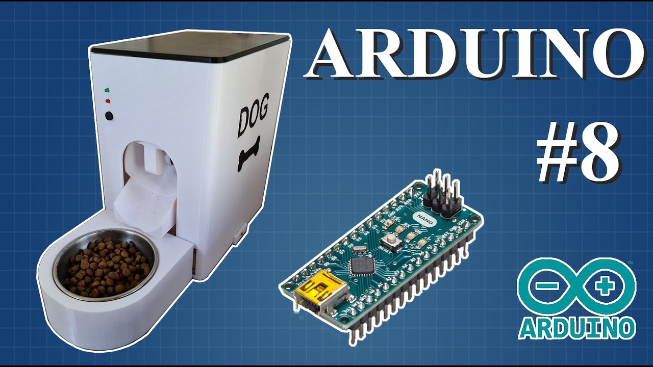 DISTRIBUTEUR DE CROQUETTES AUTOMATISÉ ! - ARDUINO #8