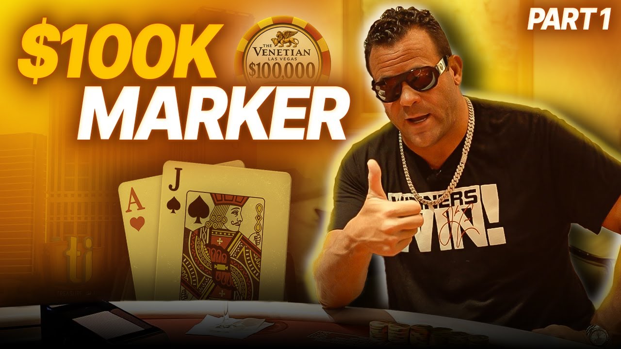 $100K Marker at The Venetian (Part 1) | High Stakes Blackjack