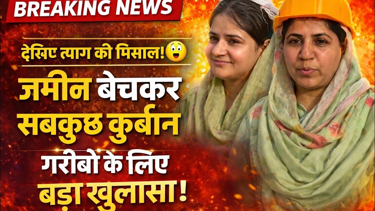 “जमीन बेचकर सब कुछ कुर्बान! किसानों और गरीबों के लिए बेटियों का बड़ा खुलासा”