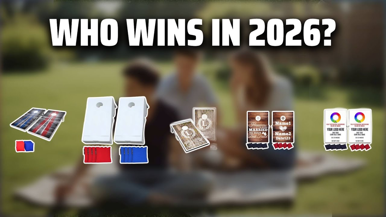 The Top 5 Best Custom Cornhole Set in 2026 - Must Watch Before Buying!