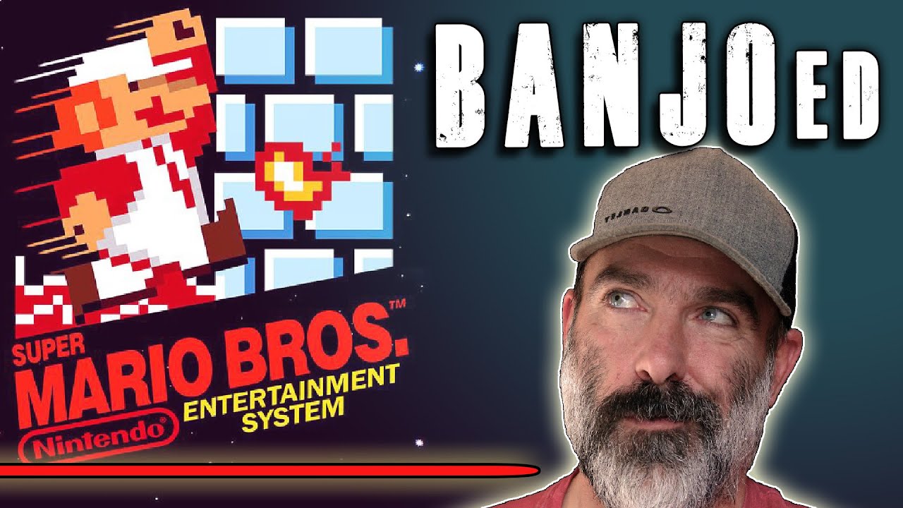 Super Mario Bros ★ music cover by @banjoguyollie