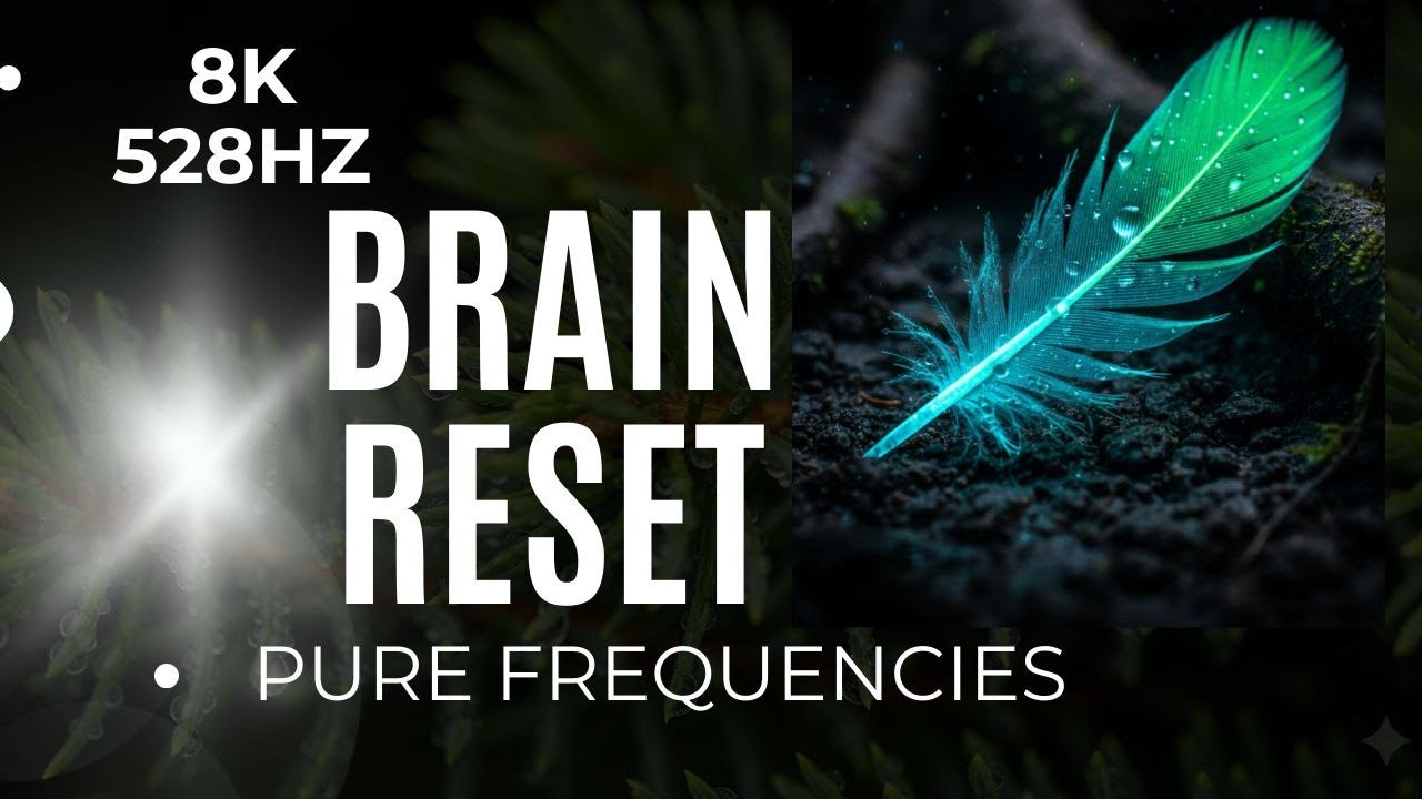Dopamine Flow 528Hz: Deep Healing & Mental Clarity | 8K Nature Bloom/Дофаминовый поток 528 Гц: