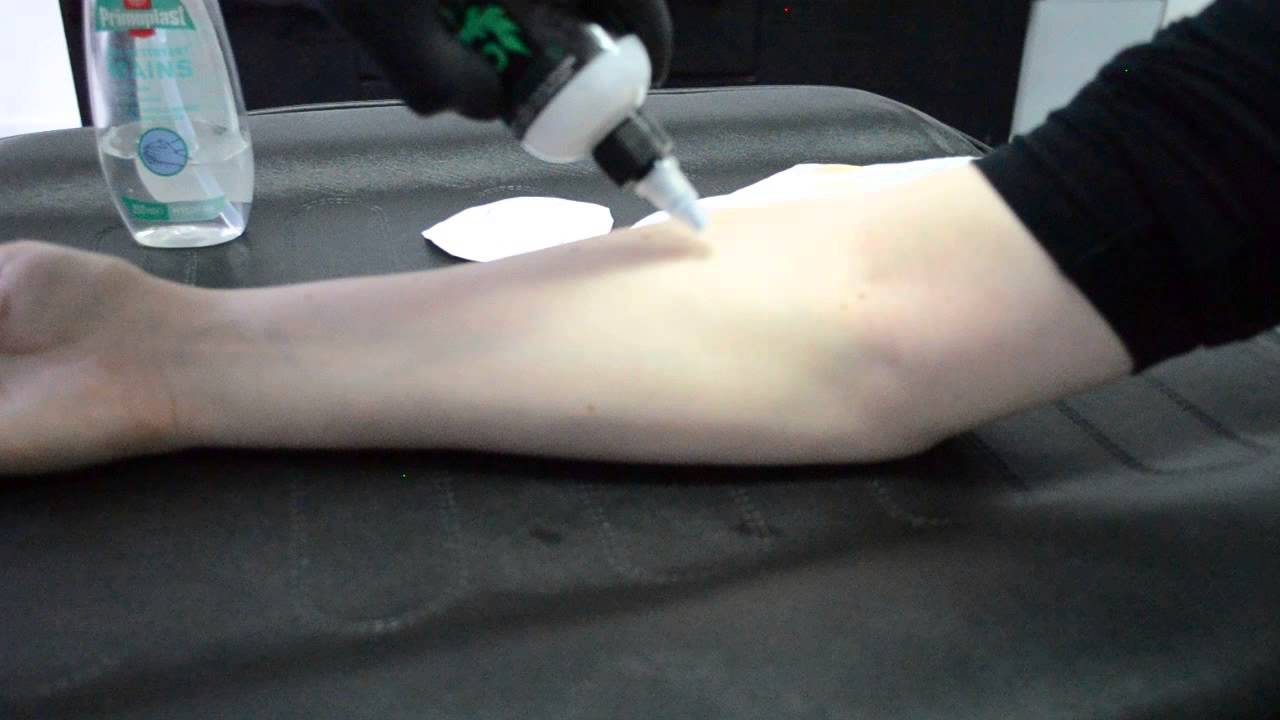 FREDIMIX TATTOO : TECHNIQUE TRANSFERT SUR PEAU HUMAINE