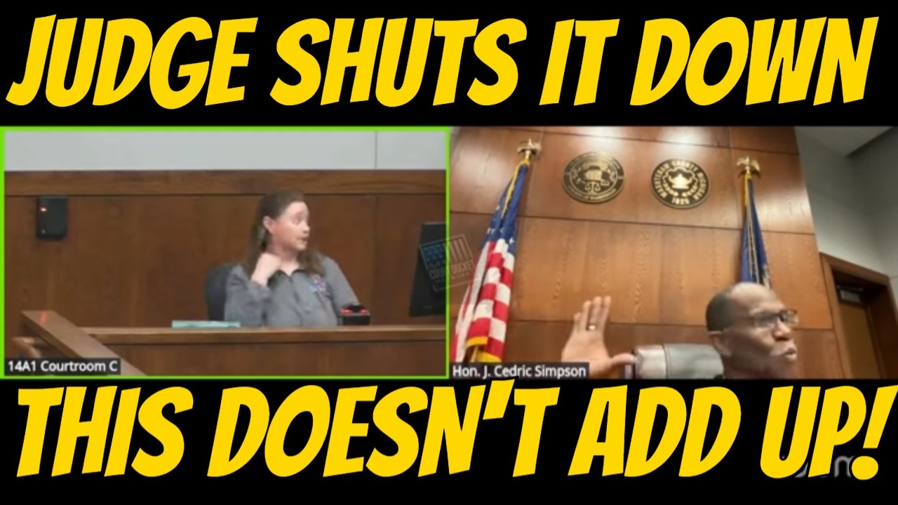 Judge Simpson Challenges Witness Story — Case Collapses After Video Review
