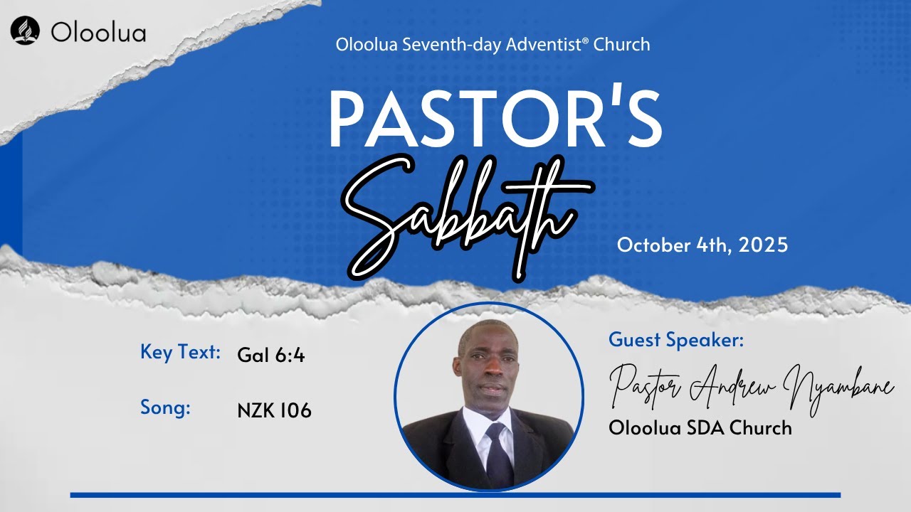 PASTOR'S SABBATH || MORNING SESSION||4TH OCTOBER 2025 (Part 2)