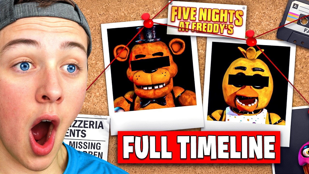 Watching the Entire Five Nights At Freddy's Timeline...