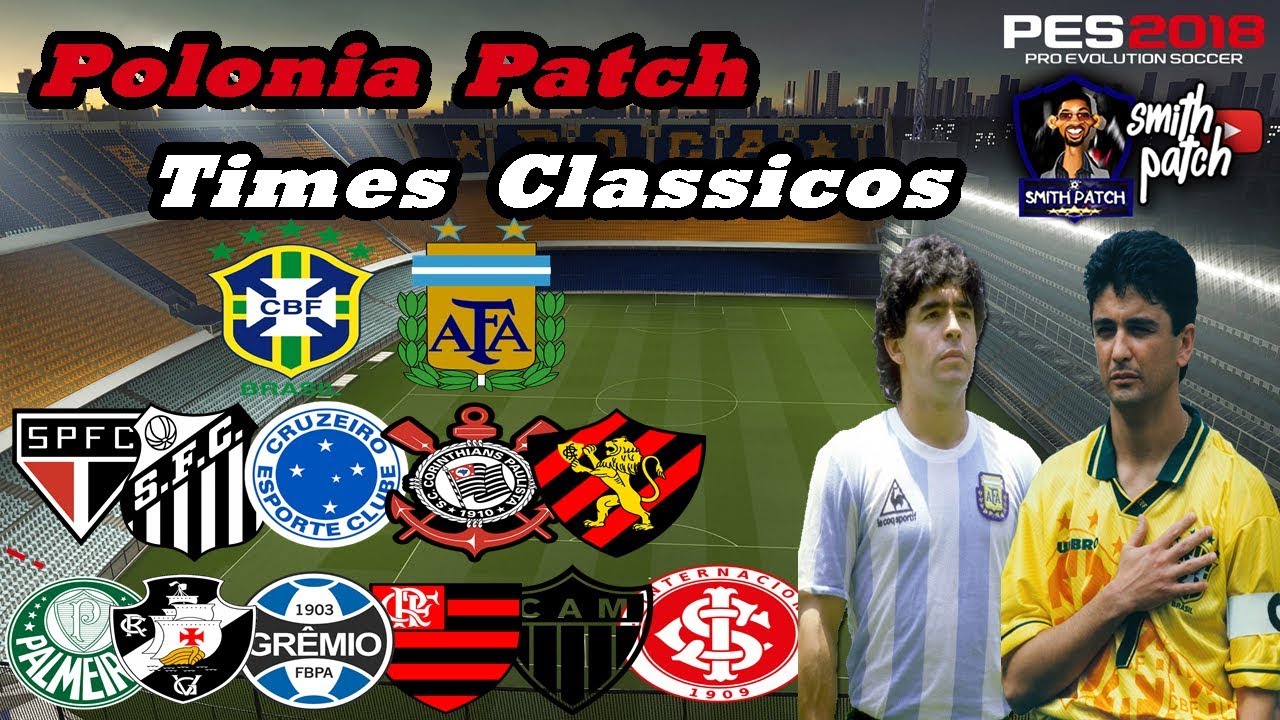 POLONIA PATCH !!! TIMES CLASSICOS ( PES 18 XBOX 360)