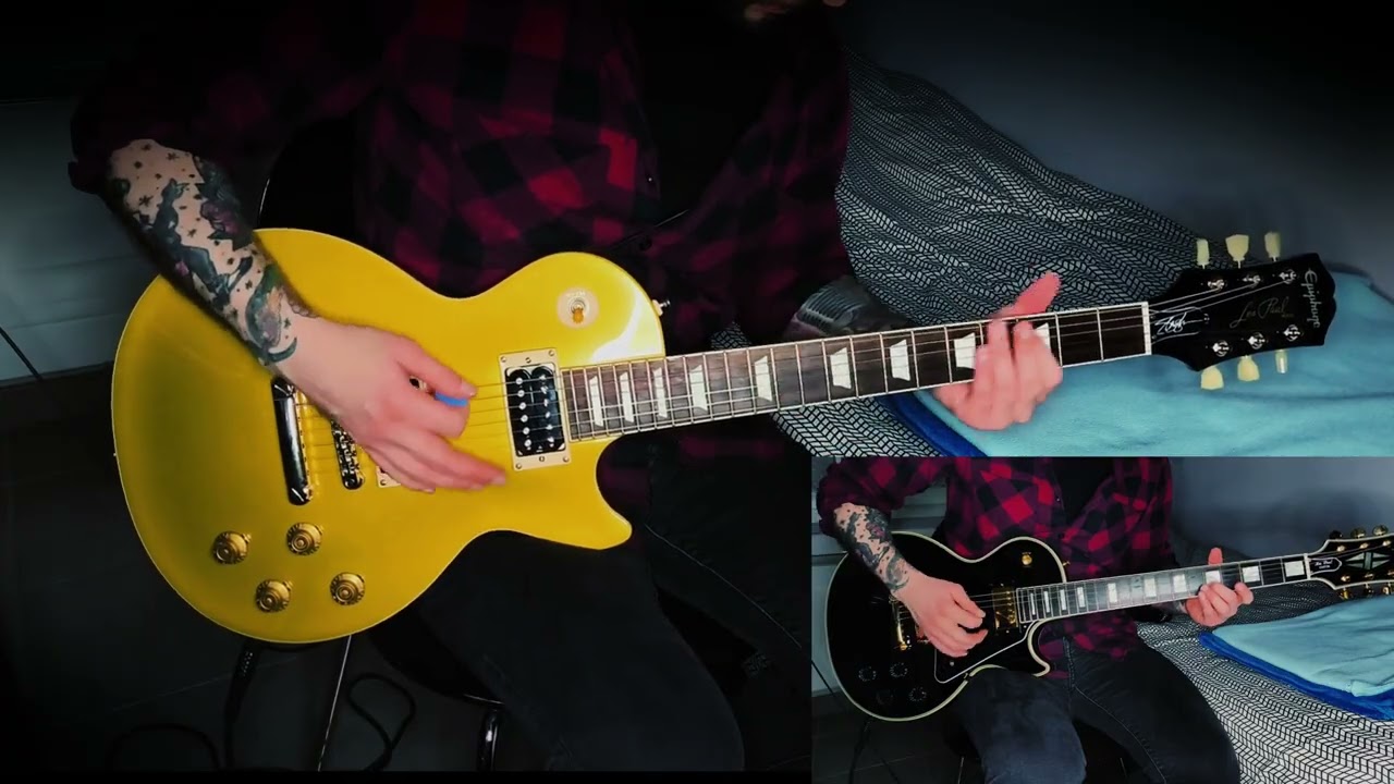 Sum 41 - Chuck Intro + No  Reason (Guitar Cover )
