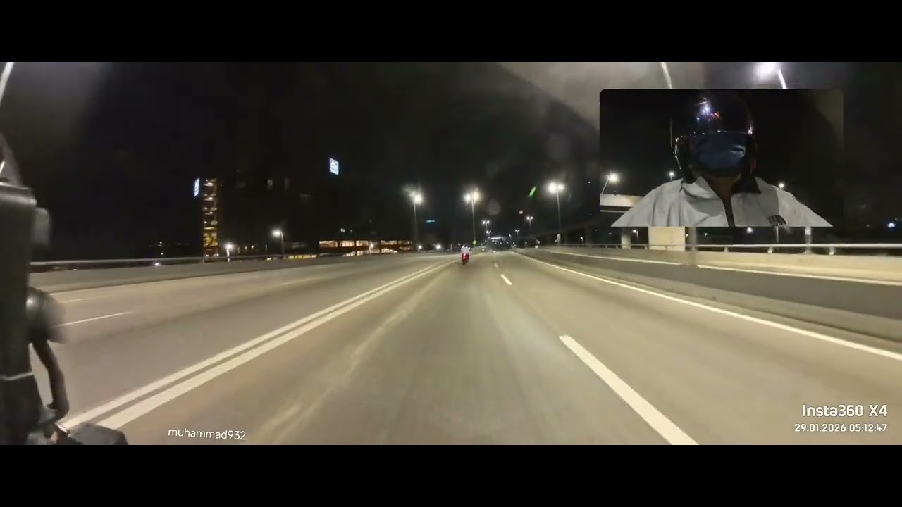 Insta360 X4 | Honda Vario 160 | 29/01/2026 #1 | Ke Cyberjaya