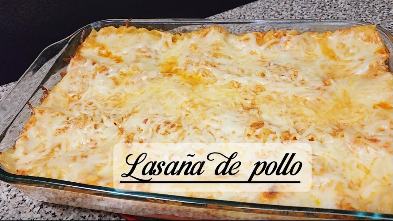 Mi receta favorita de Lasaña de pollo super rica y rendidora. 