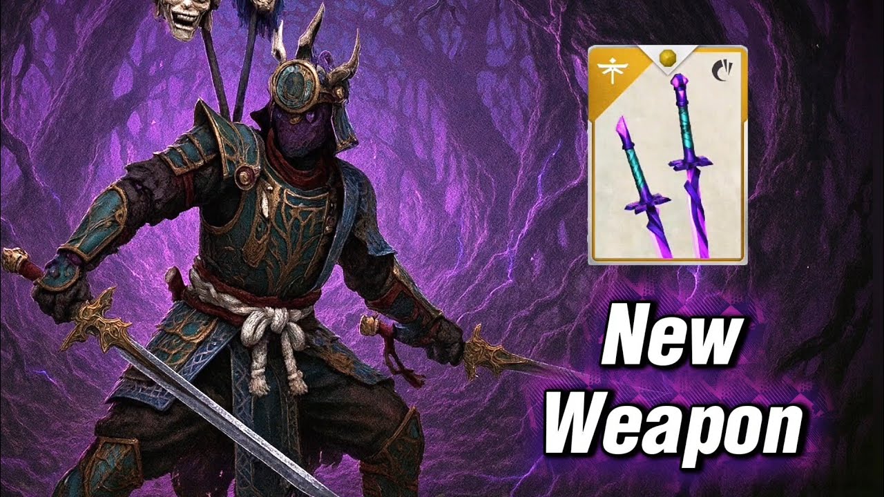 Dead Forest Triad New Ninjato Weapon : Whispers of the consumed | Shadow Fight 3
