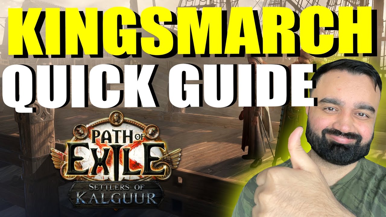 Quick Kingsmarch Guide Path of Exile 3.25