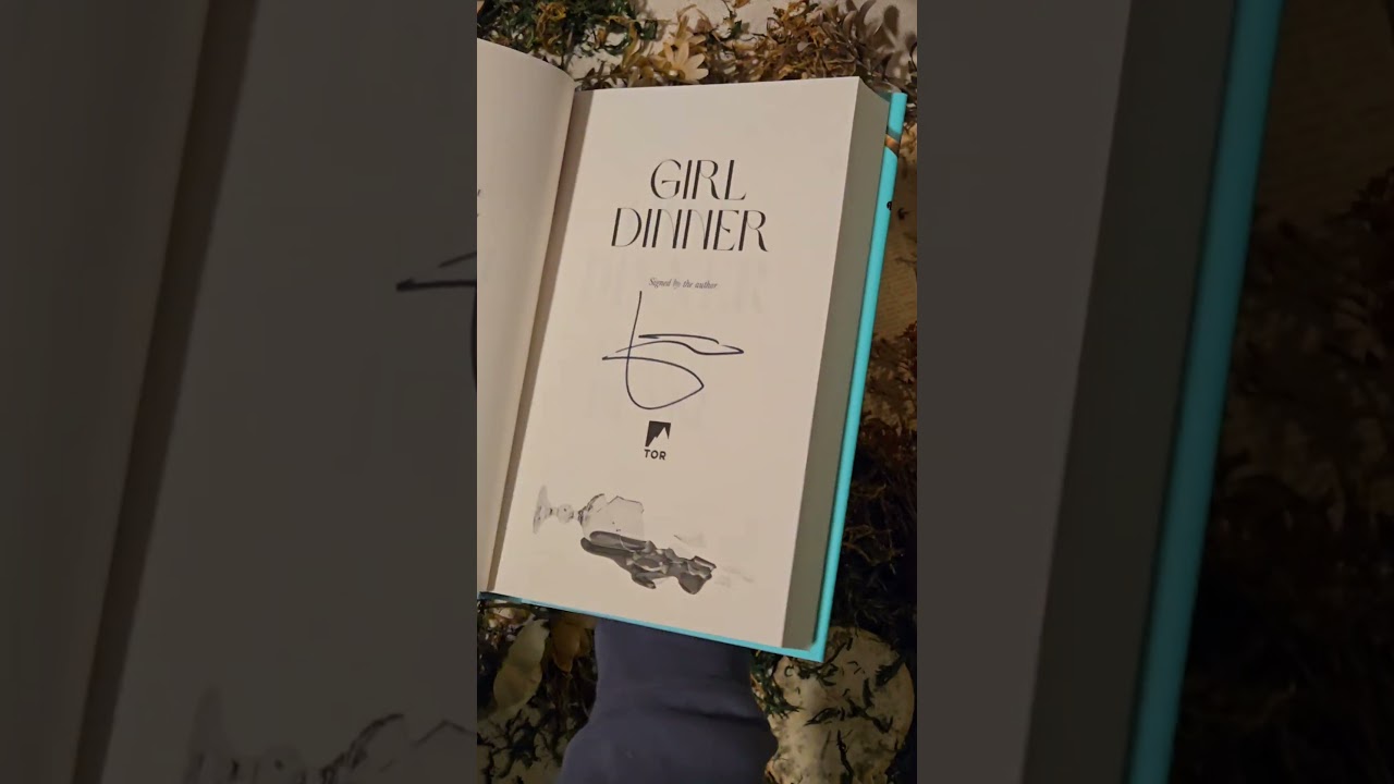 new release for spooky season. Girl Dinner Olivie Blake