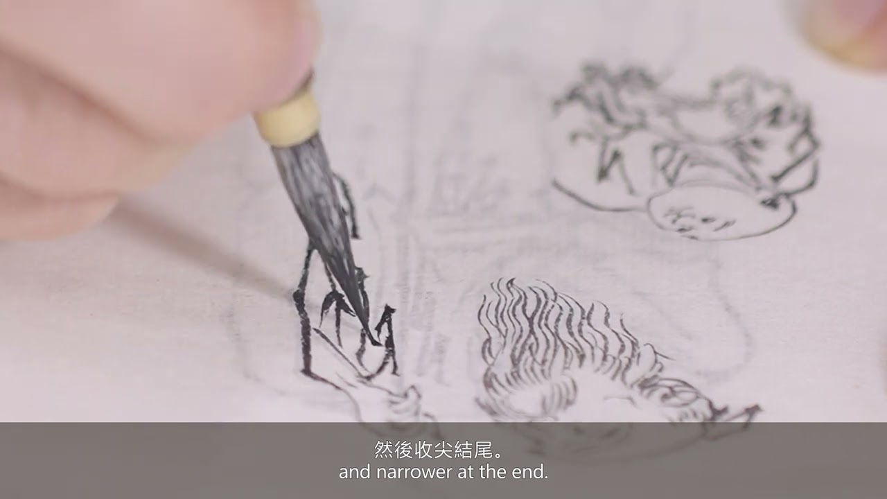 賴筠婷工筆繪畫示範  Gongbi Painting Demonstration by LAI Kwan-ting