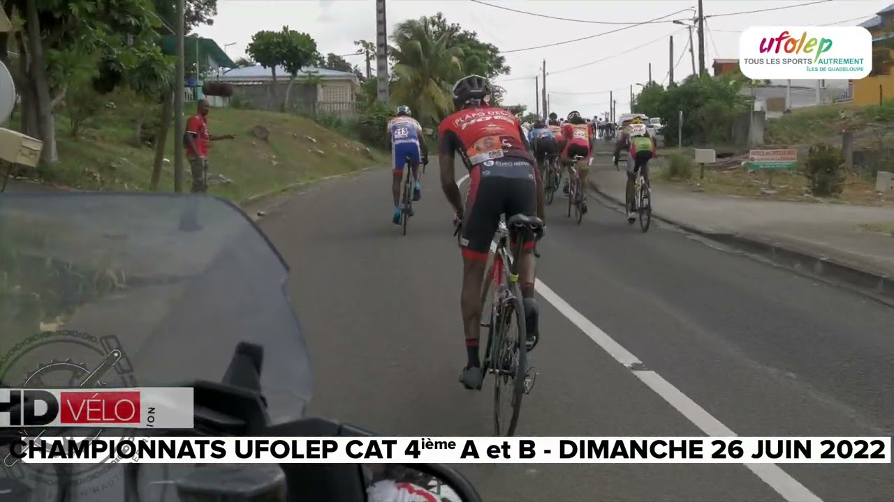 COURSE CYCLISTE UFOLEP CHAMPIONNAT INDIVIDUEL Cat&eacute;gorie 4i&egrave;me A et B