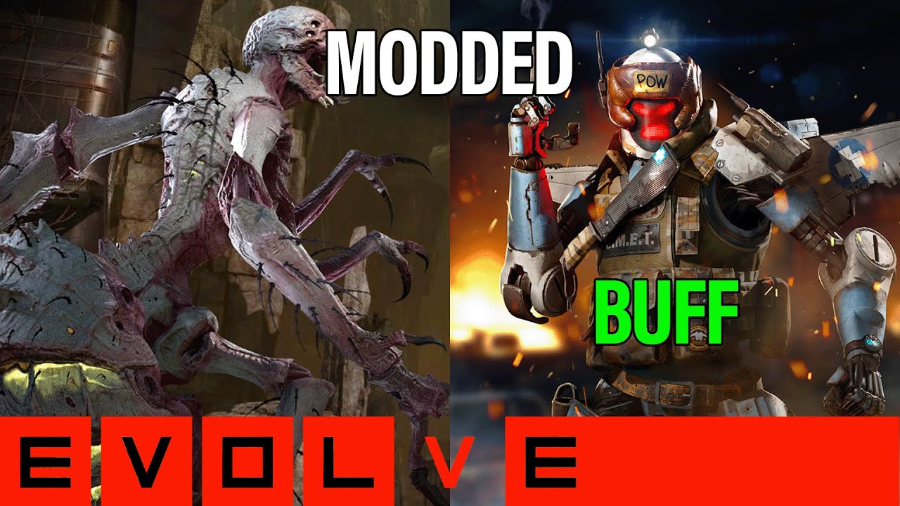 MODDED EMET vs Gorgon EVOLVE MULTIPLAYER 2025  #evolve #evolvelegacy