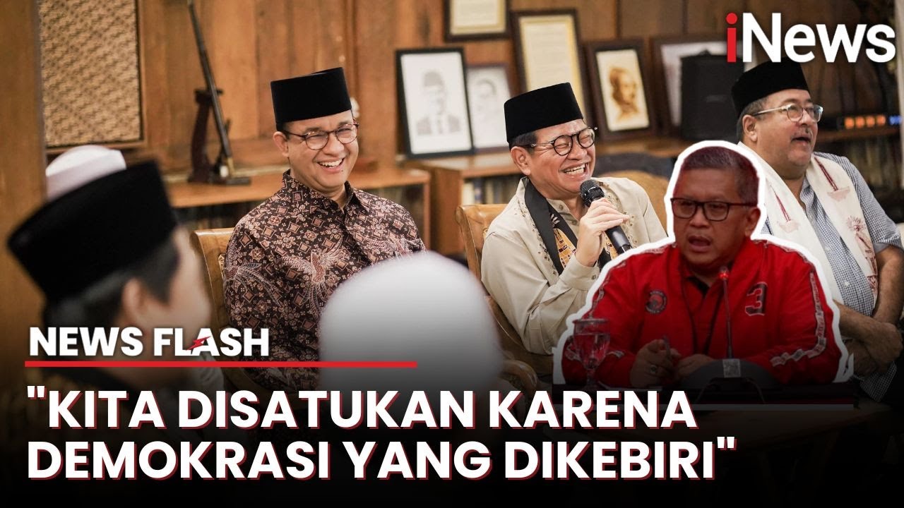 Senang Anies Dukung Pramono-Rano, Hasto PDIP: Arus Balik Perlawanan