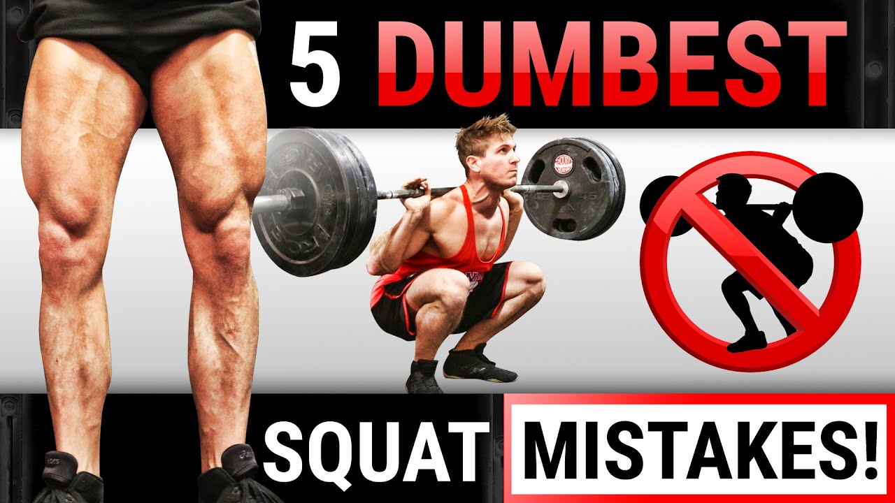 5 Dumbest Squat Mistakes Sabotaging Your Leg Growth! | STOP DOING THESE!