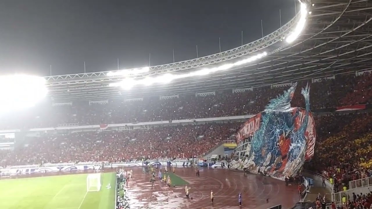 20241115 アジア最終予選   日本代表VSインドネシア代表  試合前の国家斉唱 #japan #indonesia #アジア最終予選