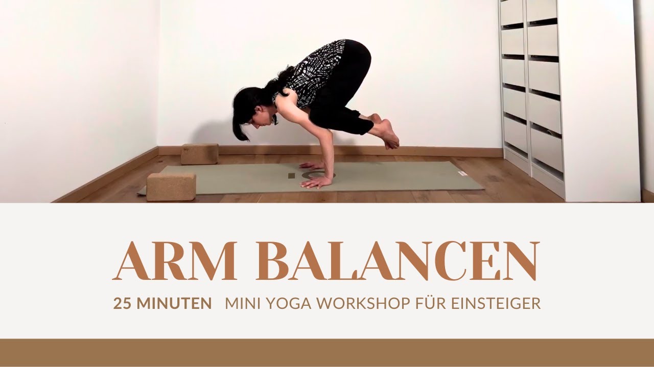 Kr&auml;he & Henne leicht erkl&auml;rt | Yoga Armbalancen wie Bakasana und Kakasana Schritt f&uuml;r Schritt