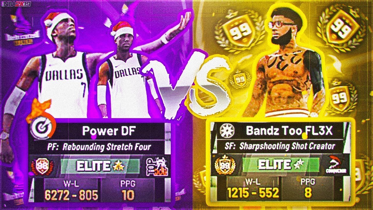 99 OVERALL SHARPSHOOTING SHOT CREATOR VS POWER DF! IS THIS THE BEST BUILD IN NBA 2K19? EXPOSURE