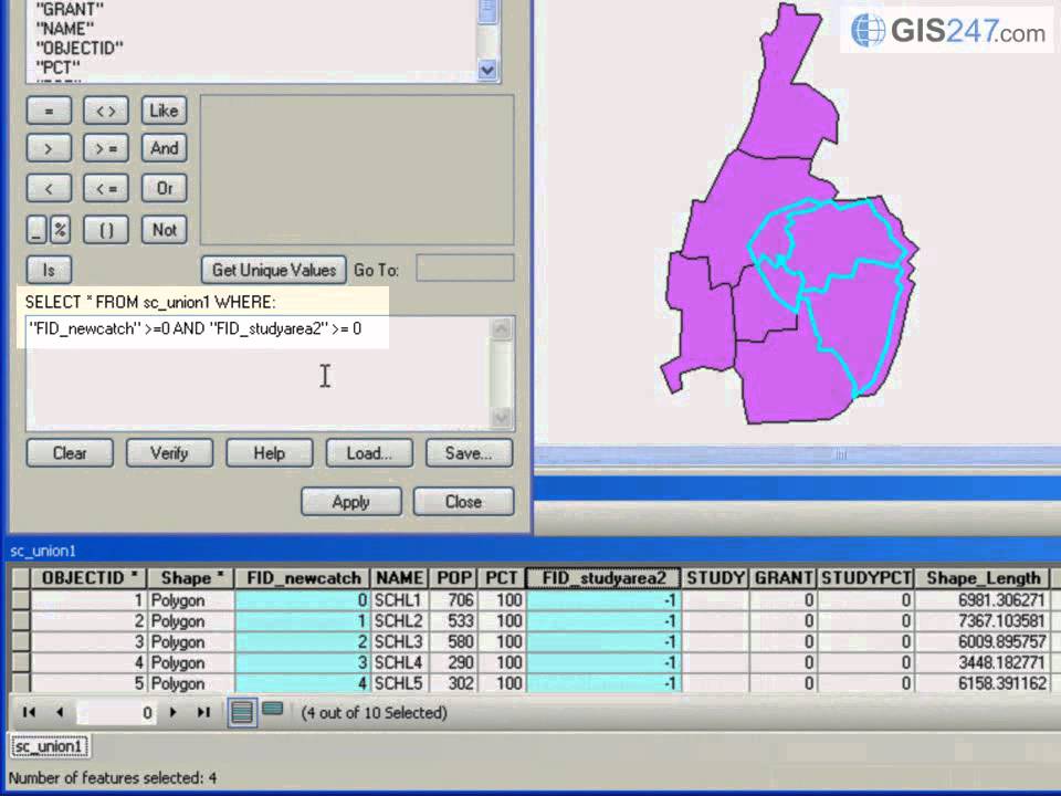Mastering ArcGIS 10 - The Union Tool