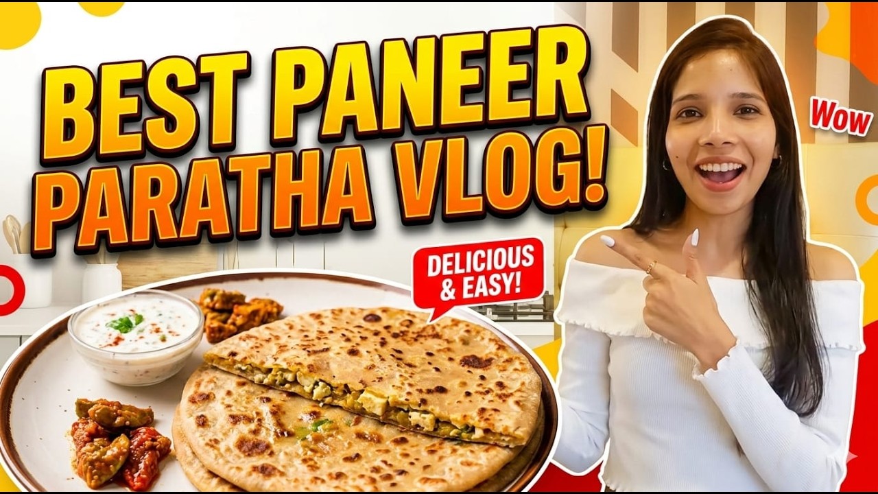 Paneer Paratha Recipe|Easy&Fast Breakfast in Minutes!#trending#easyrecipe#breakfastrecipe#indianfood