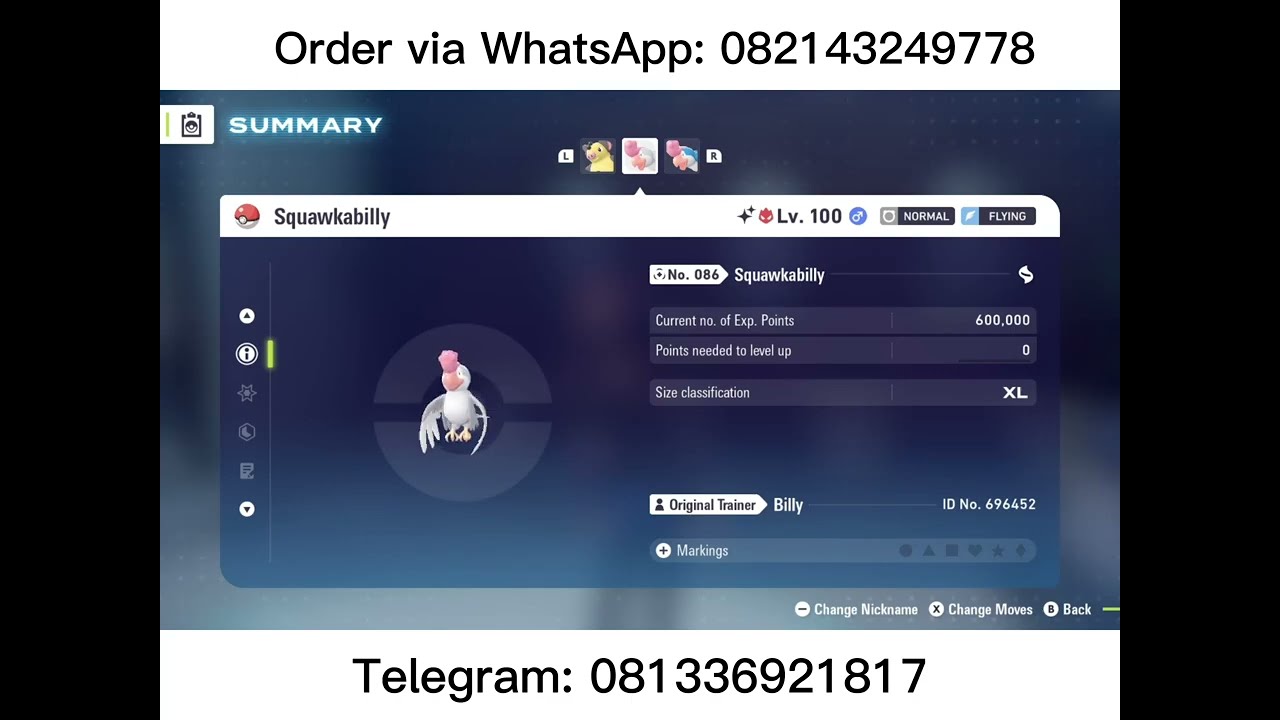 Squawkabilly - Pokemon Legends ZA