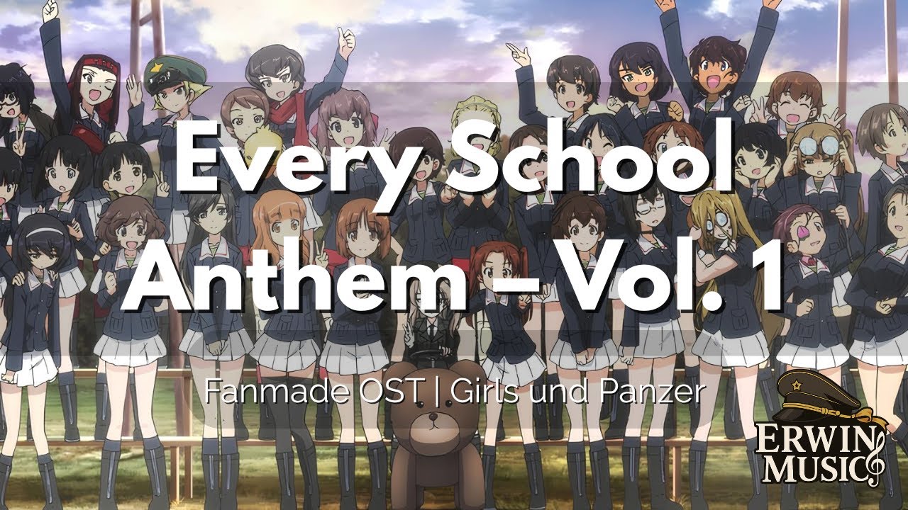 Every School Anthem from Girls und Panzer – Vol. 1 | Fanmade OST