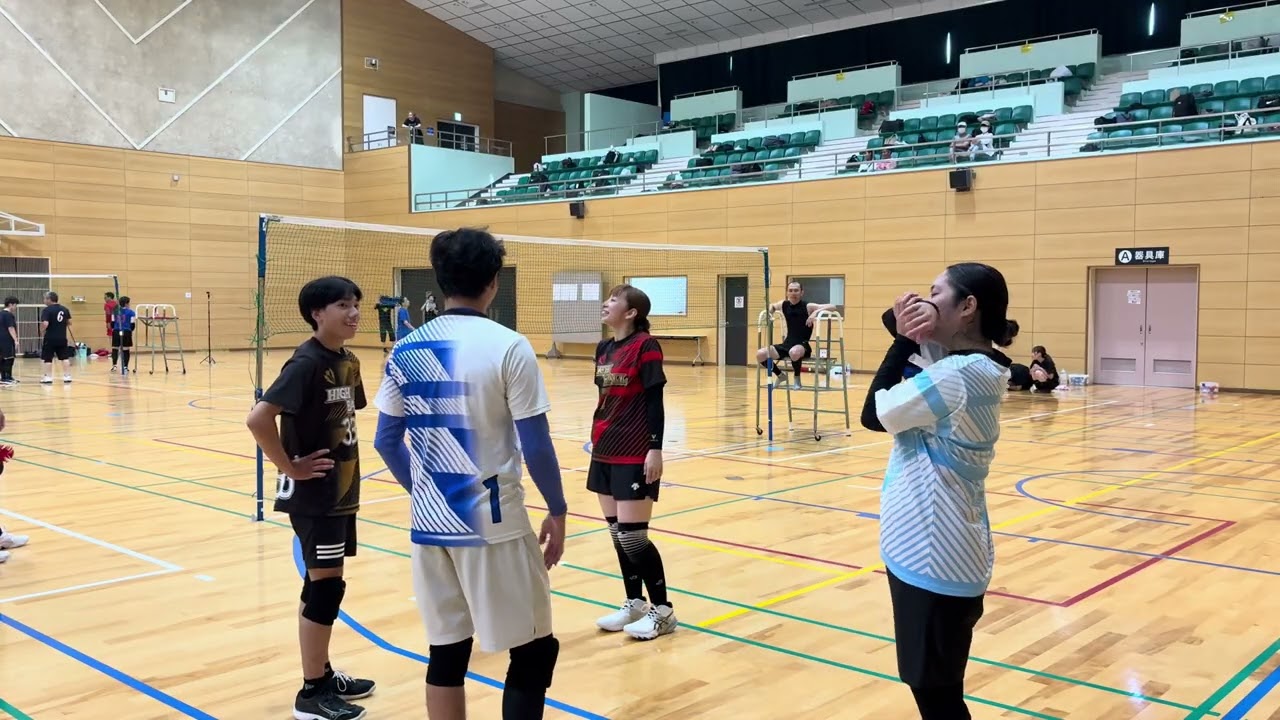 【予選】10月13日秋季インディアカ大会🍂vsハイボール🍺さん(一般混合)