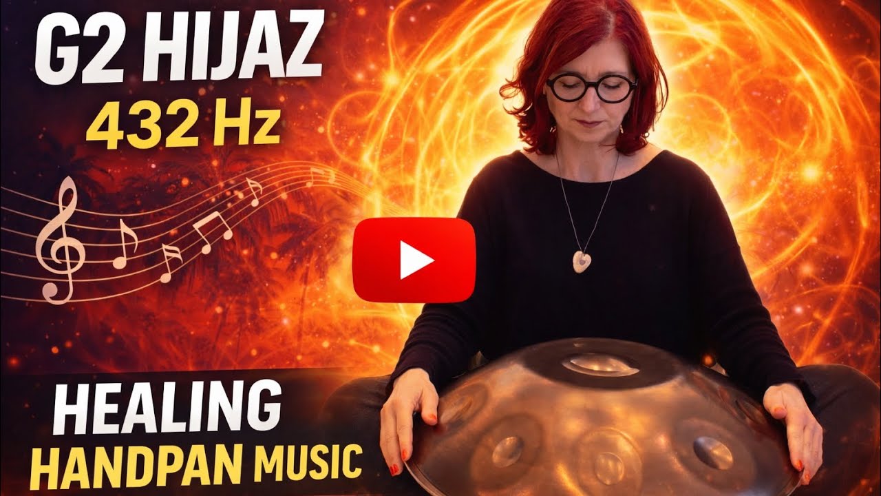 Oriental Groove in 432Hz – Intuitive Handpan Impro
