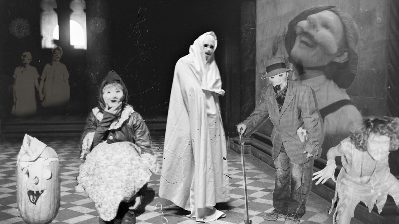Terrifying Vintage Photographs of Halloween Costumes And Other Masks That Will Haunt You