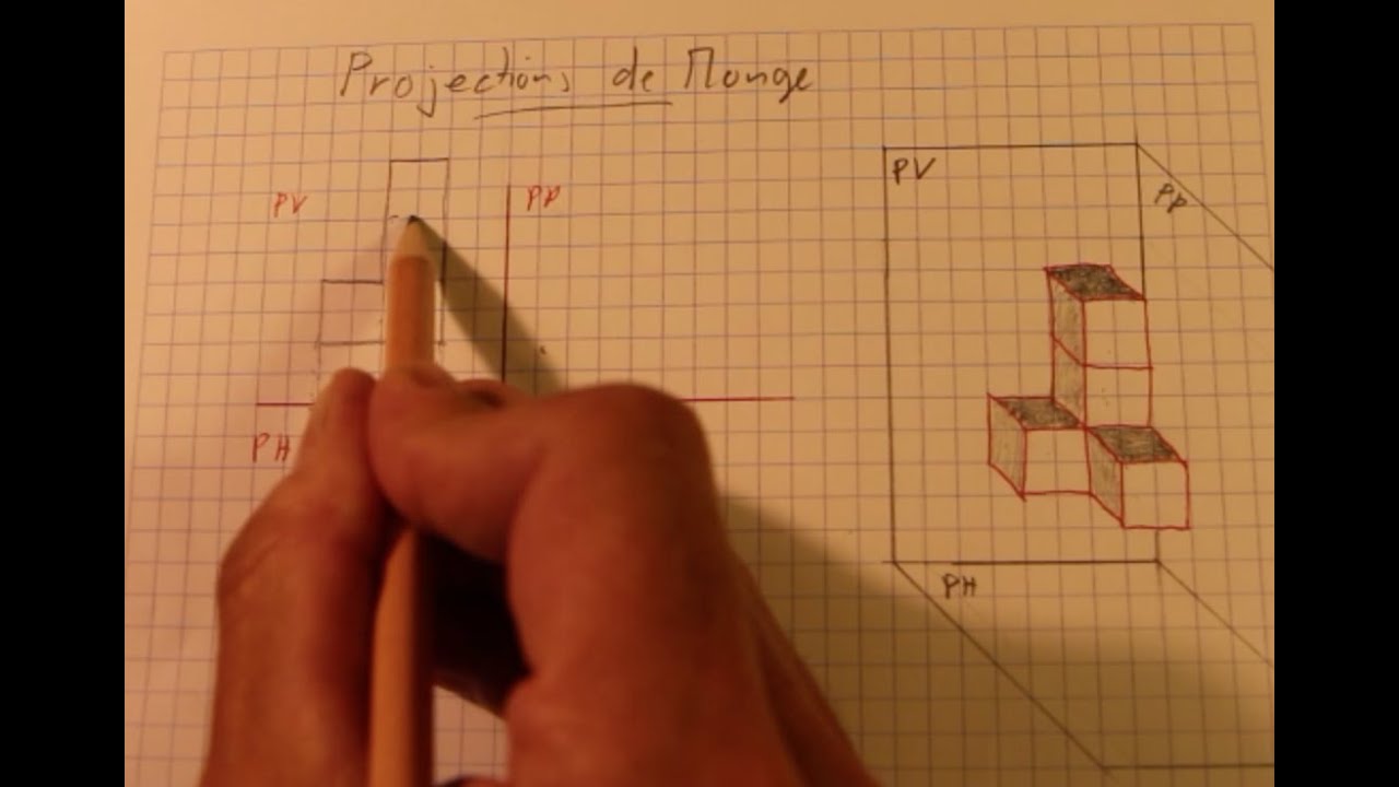 D&eacute;mo1 ES Fm1 Projections de Monge