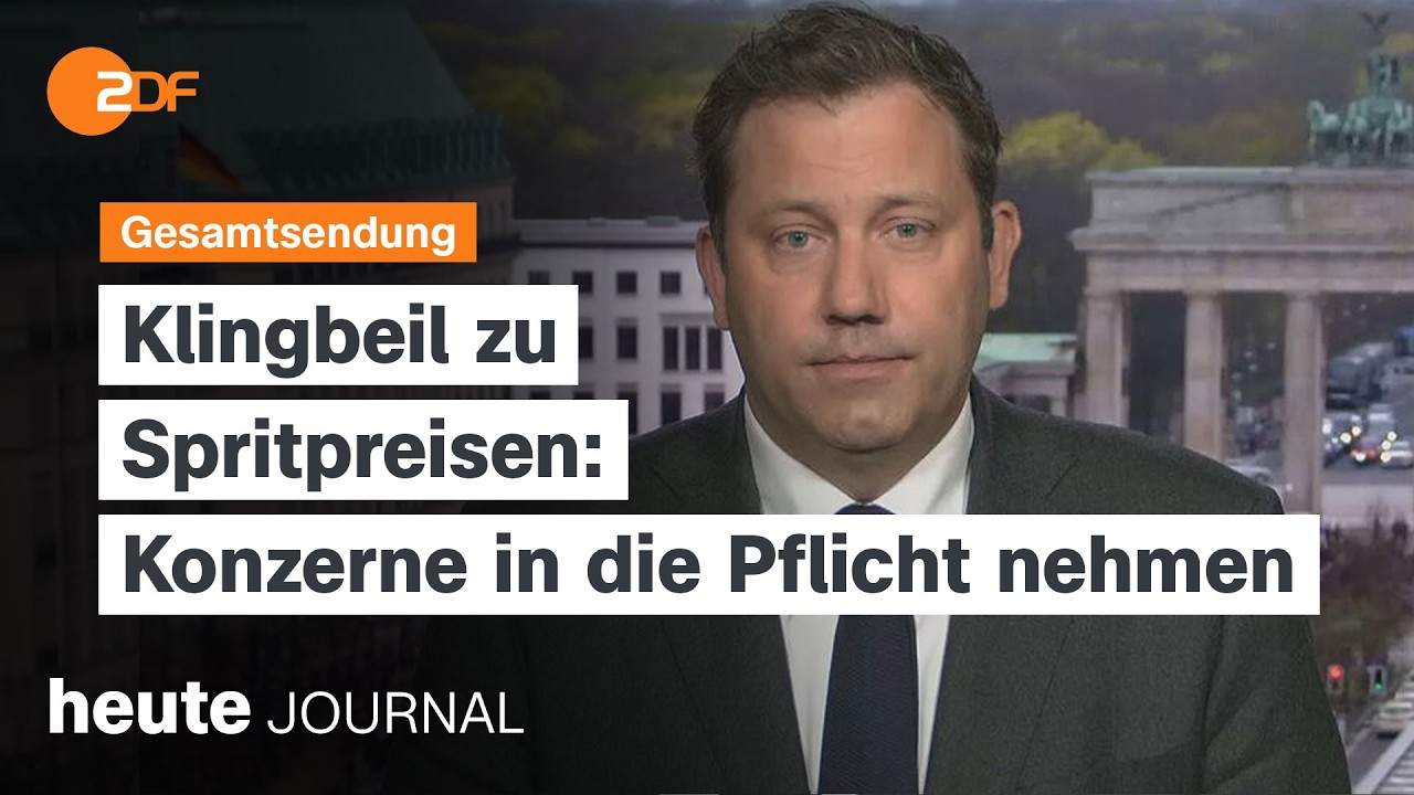 heute journal vom 13.04.2026 Sprit-Entlastungspaket, Wahlsieger in Ungarn, Trump und der Papst