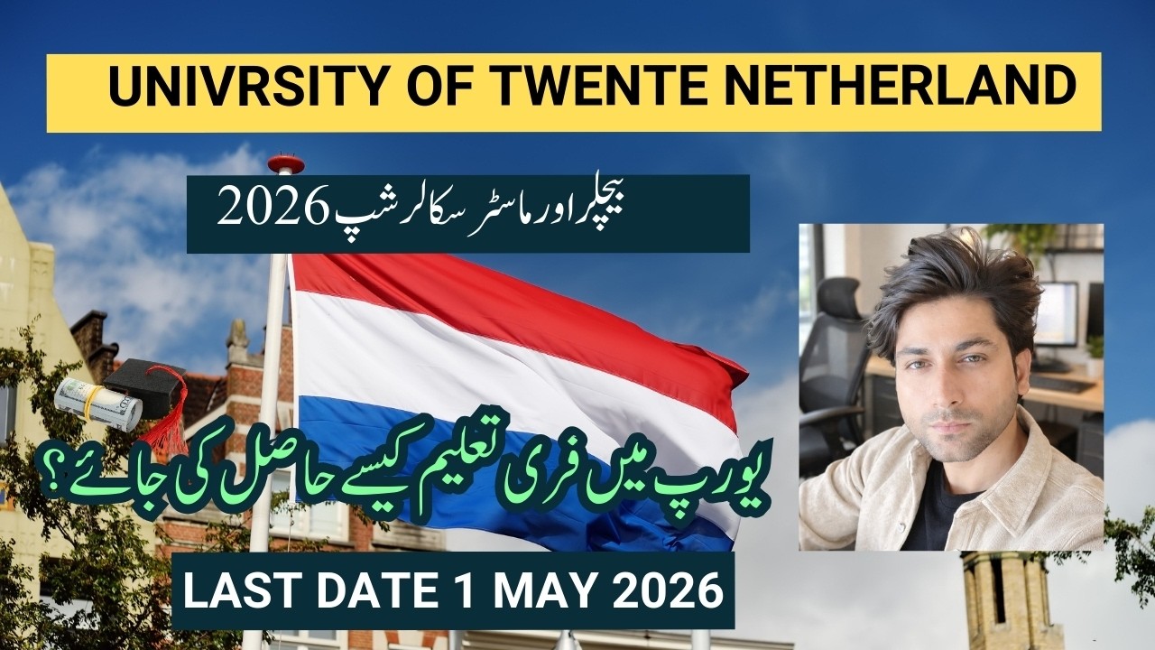 Study in Netherlands for Free | University of Twente Scholarships 2026 | Fully Funded