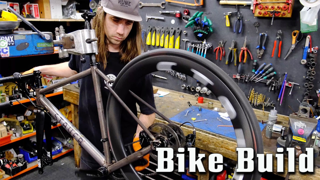 Seabass Cycles X Stayer Cycles - CRIT Bike Build : Handmade Steel Track & Road Racing bike