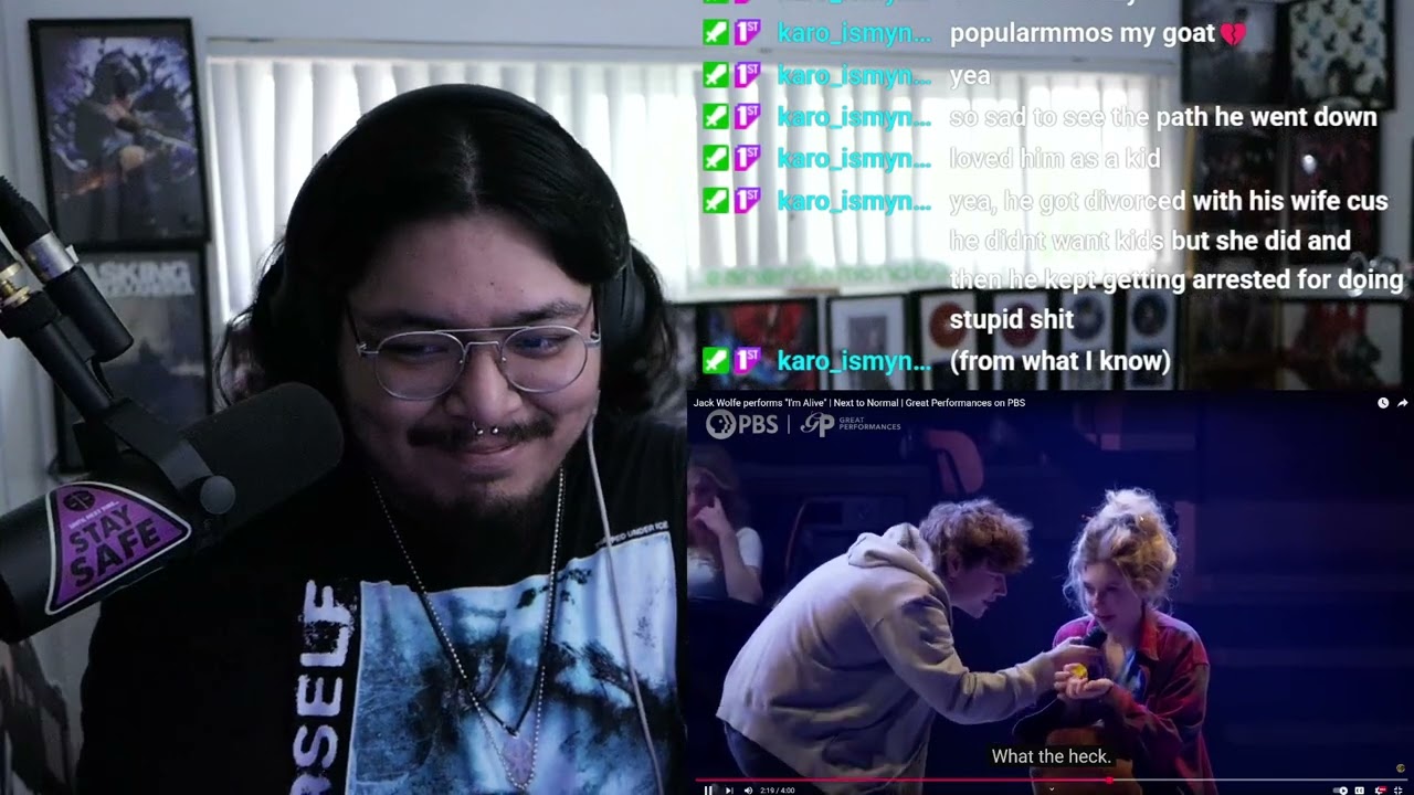 REACTION Jack Wolfe performs I'm Alive  Next to Normal  Great Performances on PBS