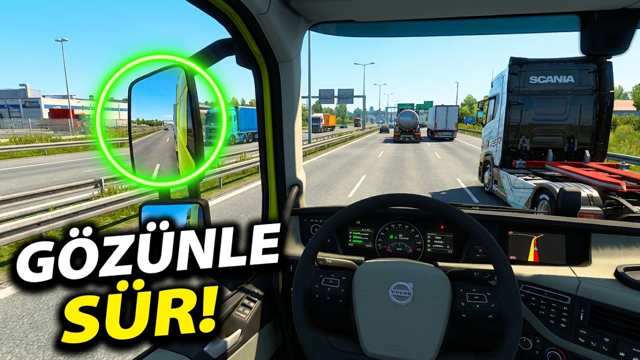 🏁 Beam Eye Tracker ile ETS2 | TruckersMP Canlı Sürüş Deneyimi