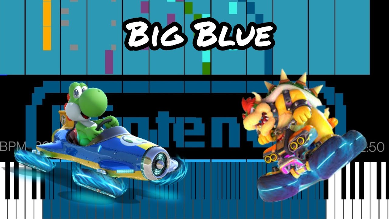 Dark MIDI 2.0 - Big Blue (Mario Kart 8)