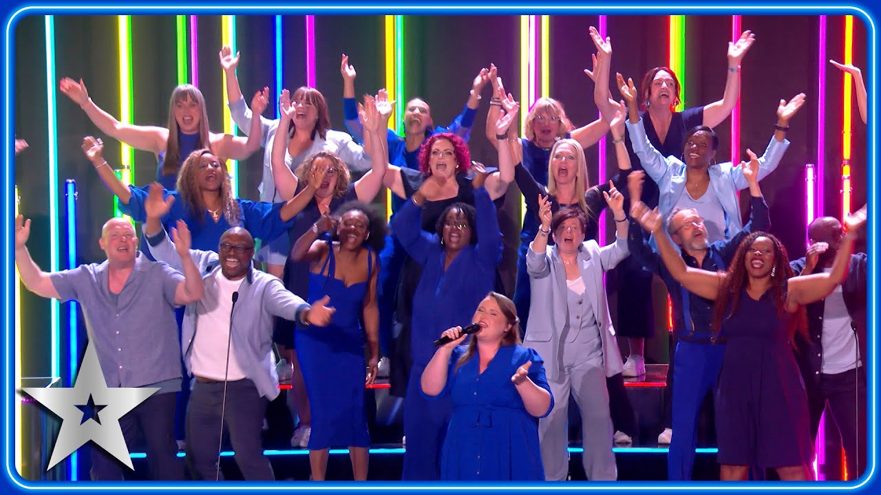Choir Northants Sings Out get RAVEY with 90s club CLASSIC | Semi-Finals | BGT 2024