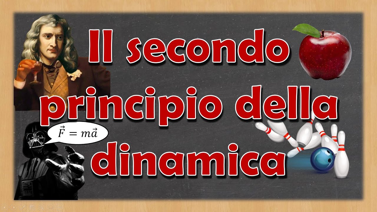 Il secondo principio della dinamica e la forza peso - Spiegazione ed esempi