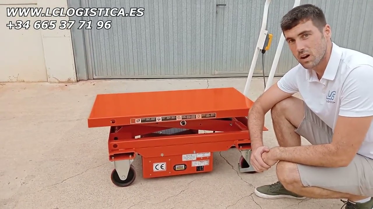 Mesa electrica 1000kg portátil