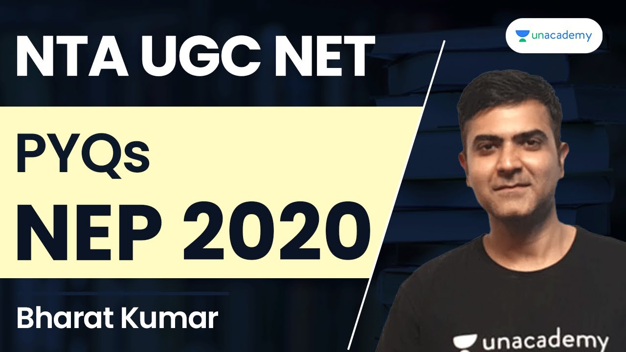 PYQ's from National Education Policy (NEP) 2020 | Bharat Kumar | Let's Crack NTA UGC NET