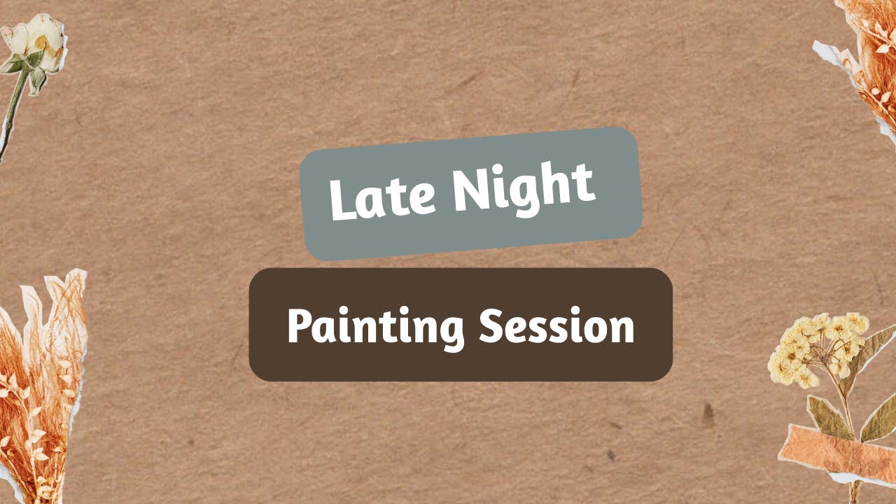 Late Night Painting Session | Ramadan Mubarak • Lailat ul Qadr • Eid Mubarak Art Live