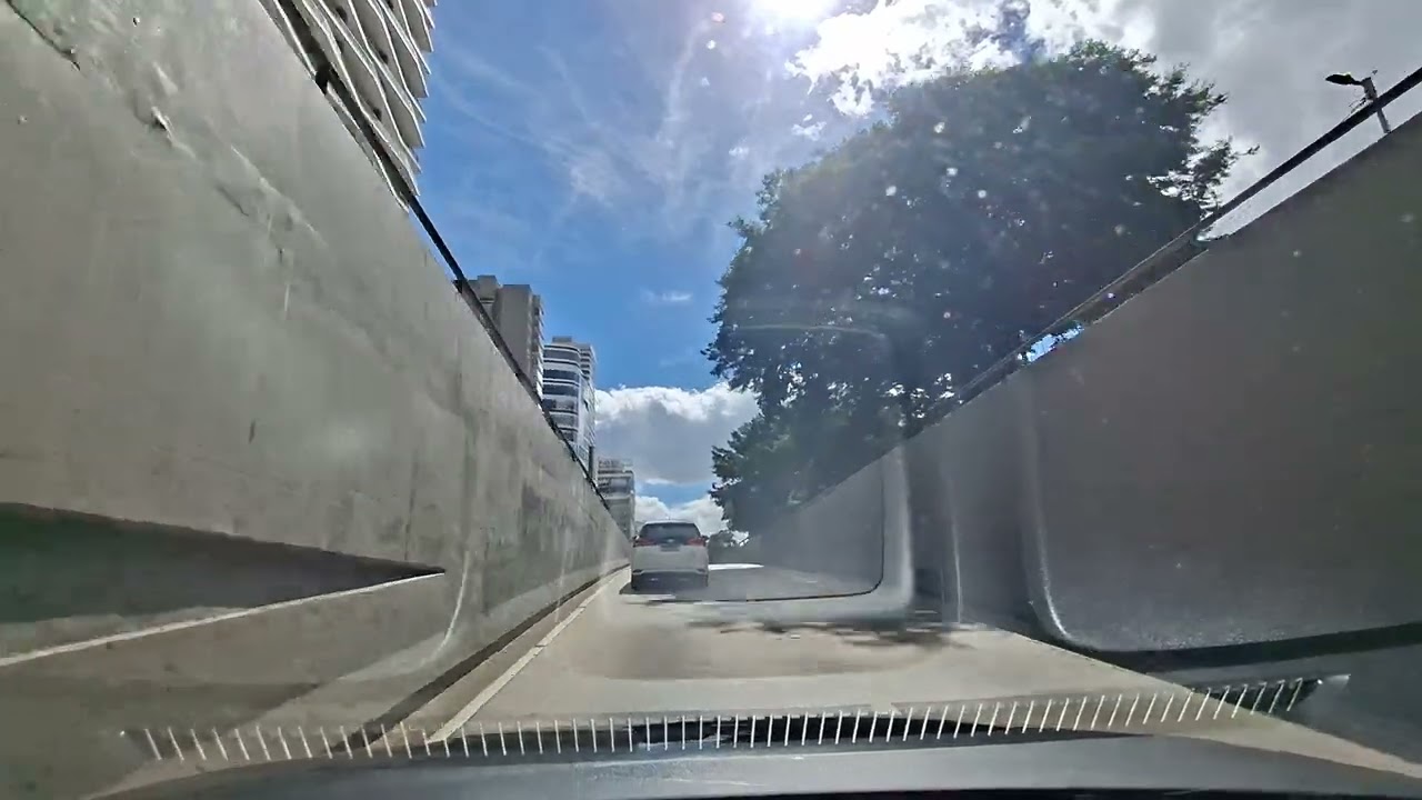 Driving in Road Raposo Tavares, Av Brasil, Parque Ibirapuera, São Paulo #brazil #worldcities #travel