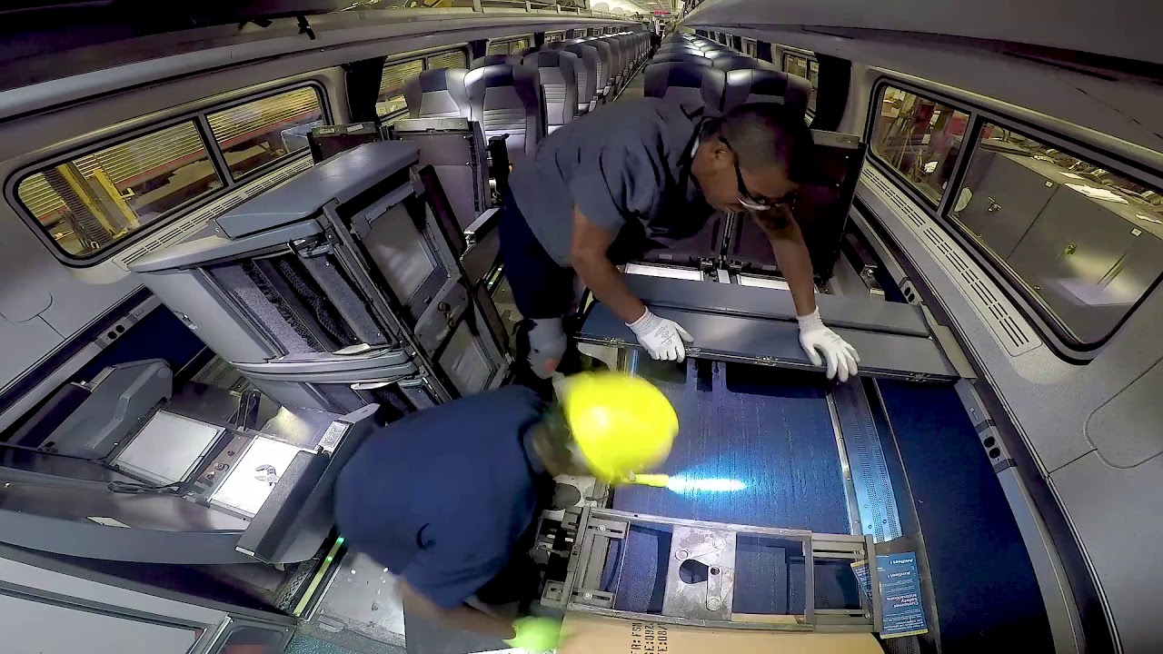 Behind The Scenes: Refreshed Amtrak Interiors
