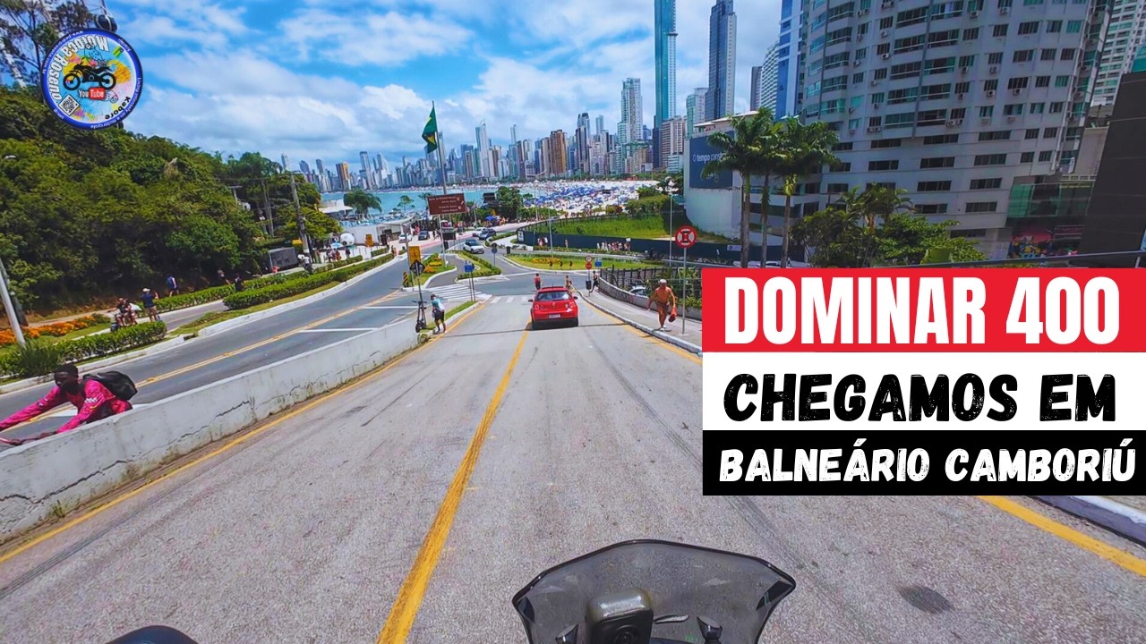 A Dominar 400 chega em Balneário Camboriú para o Réveillon.